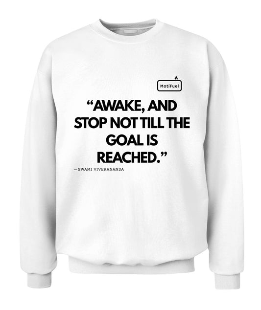 MotiFuel "Awake and Achieve" Sweatshirt 